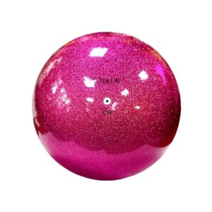 CHACOTT ball 17 cm fuchsia with sequins