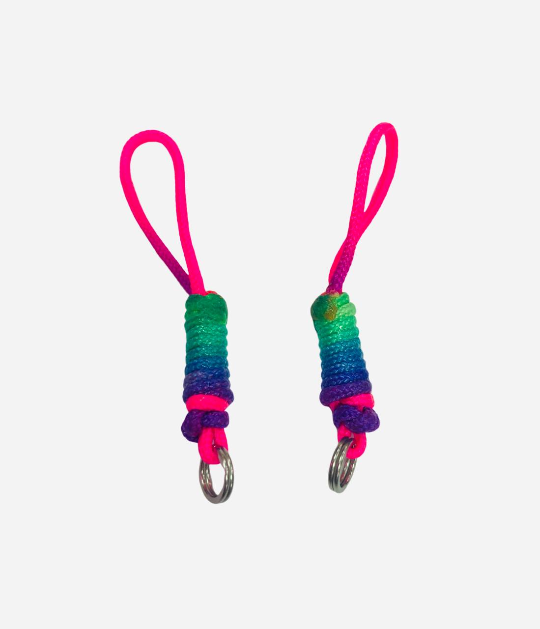 KOMKOV pink-green fabric thread