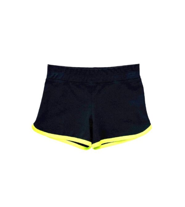 KOMKOV shorts with lemon edging