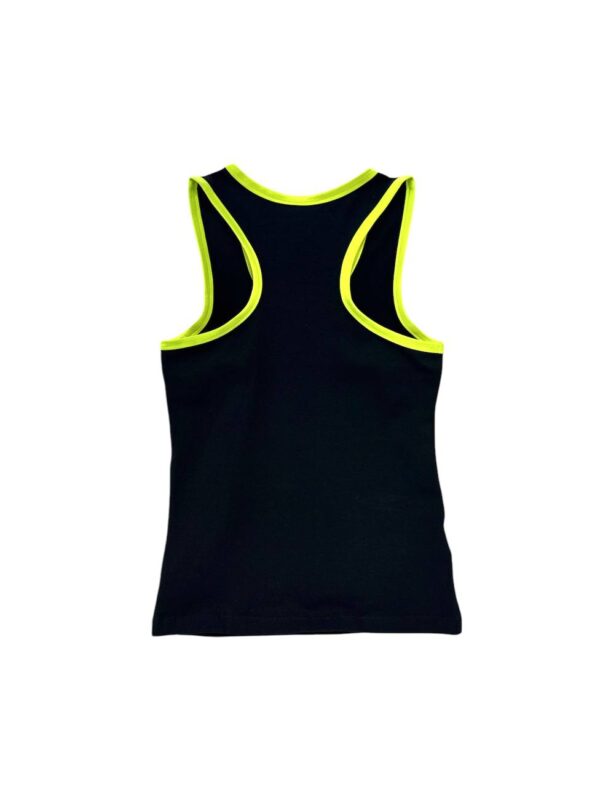 KOMKOV wrestling shirt with lemon edging