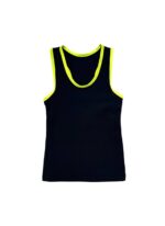 KOMKOV wrestling shirt with lemon edging