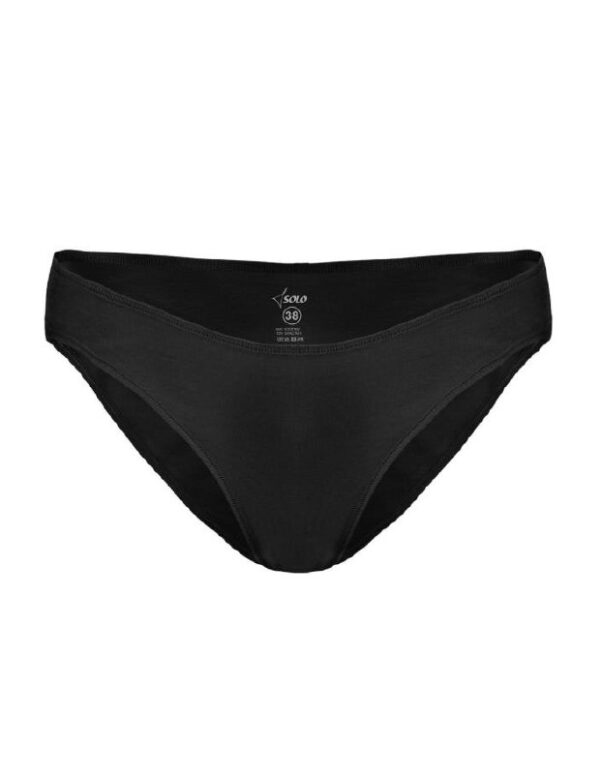 Black SOLO midi underpants