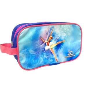 Cosmetic bag KOMKOV “Swan Gymnast”