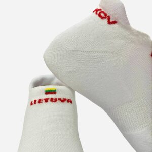 Socks white "Komkov" Lietuva