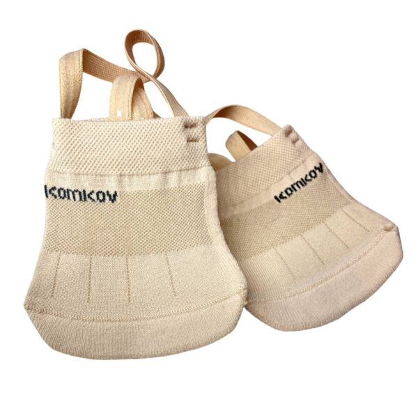 KOMKOV Half- socks with black logo