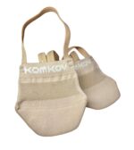 KOMKOV Half-socks with a white logo