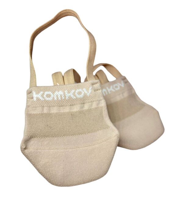 KOMKOV Half-socks with a white logo