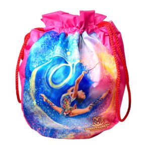 Ball case KOMKOV “Gymnast with ribbon in the heart”