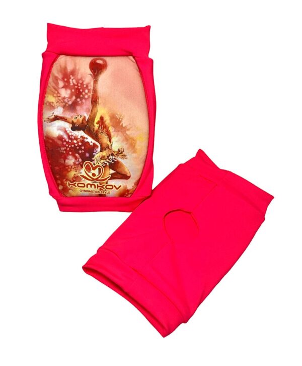 KOMKOV knee pads "Gymnast with a ball"