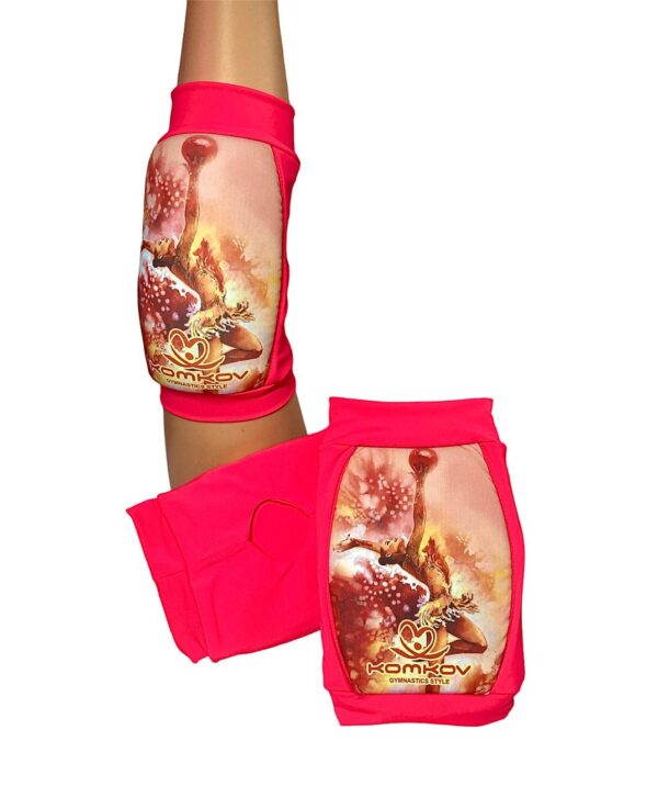 KOMKOV knee pads "Gymnast with a ball"