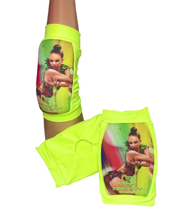KOMKOV knee pads "Gymnast with a ball"