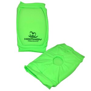 KOMKOV knee pads are light green