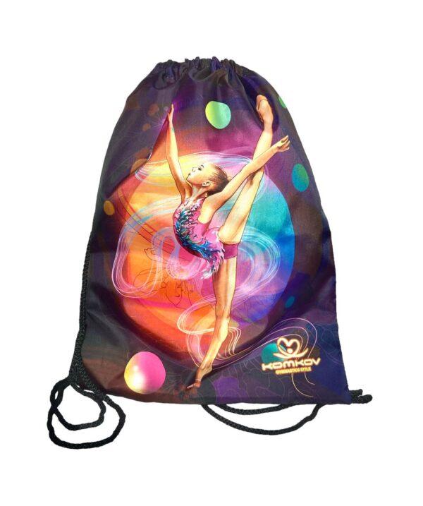 KOMKOV bag for training uniform “Gymnast with ball”
