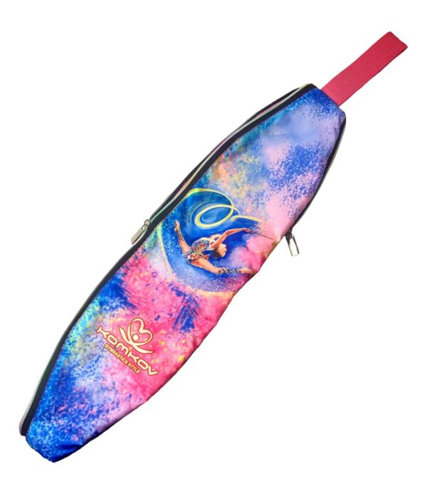 KOMKOV clubs case "Gymnast with a ribbon in heart"