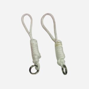 KOMKOV white fabric thread
