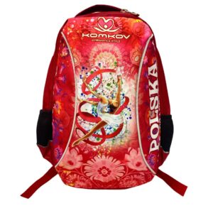 Backpack with gymnast "Komkov" pink