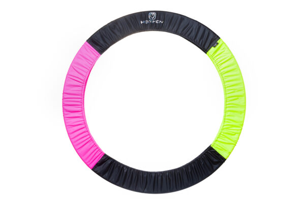KOMKOV hoop case black-pink-yellow