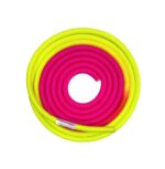 Скакалка KOMKOV лимонно-голубая