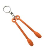 KOMKOV keychain clubs yellow