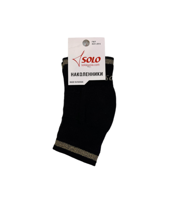 Knee pads SOLO knitted black