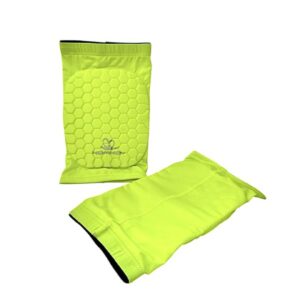 KOMKOV knee pads with lemon honeycombs