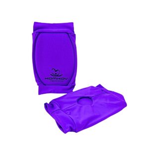 KOMKOV purple knee pads
