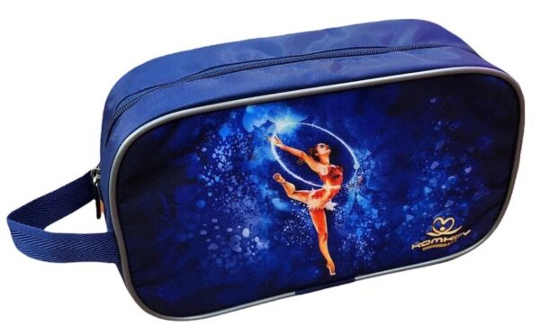 Cosmetic bag KOMKOV “Gymnast with hoop”