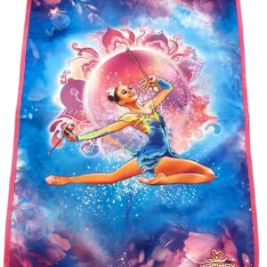 KOMKOV leotard cover "Gymnast with the sun"