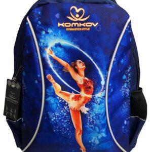 KOMKOV medium backpack "Gymnast with hoop"