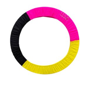 Чехол для обруча KOMKOV голубо-чёрно-розовый