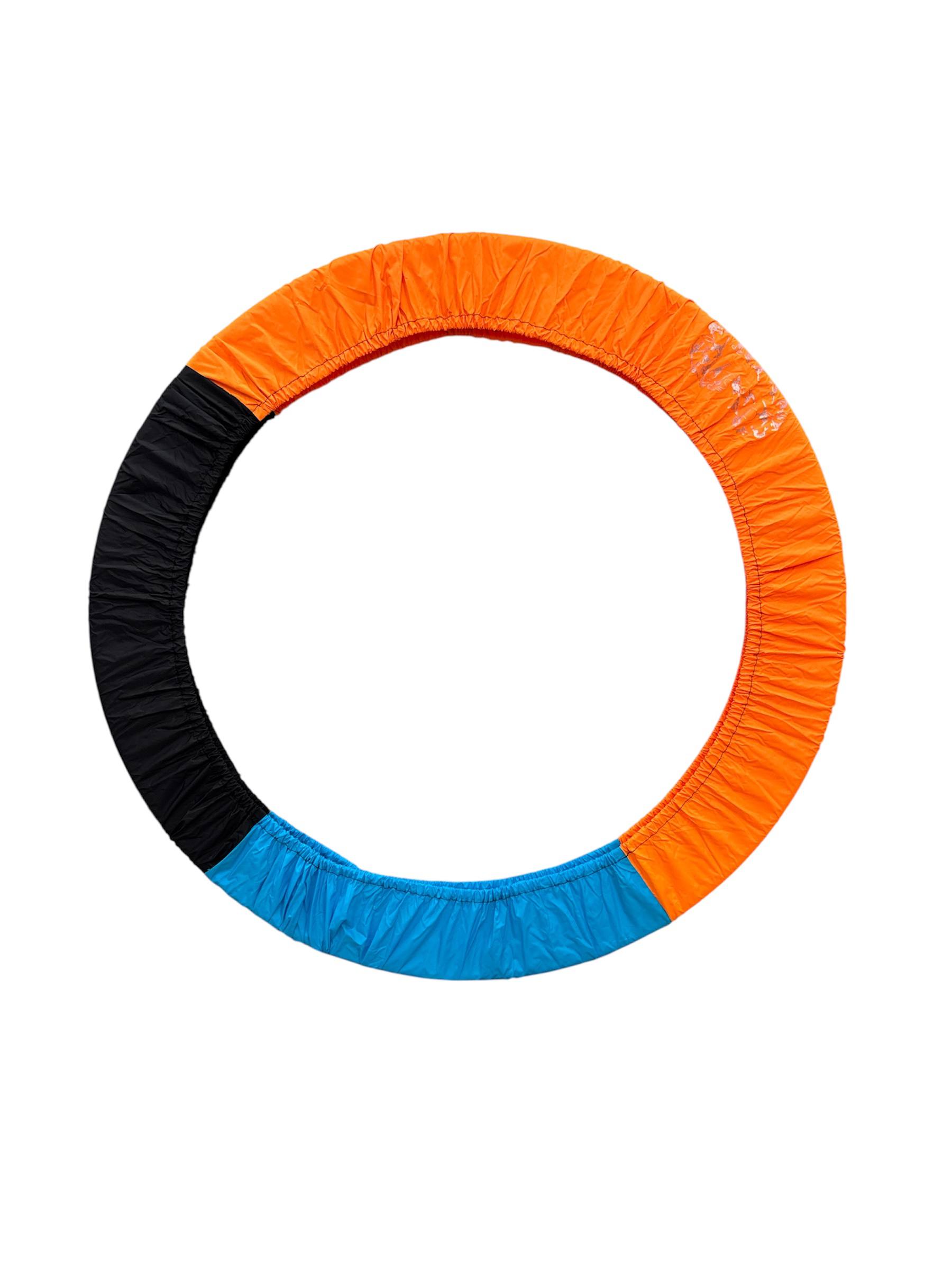 Чехол для обруча KOMKOV голубо-чёрно-розовый Чехол для обруча KOMKOV голубо-оранжево-чёрный