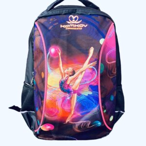KOMKOV large "Gymnast with a ball" backpack