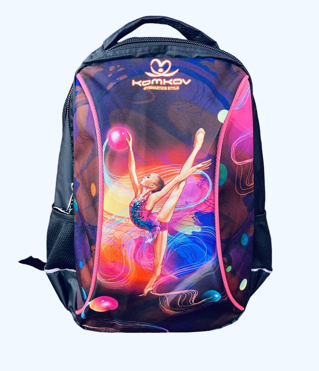 KOMKOV large "Gymnast with a ball" backpack KOMKOV large "Gymnast with a ball" backpack