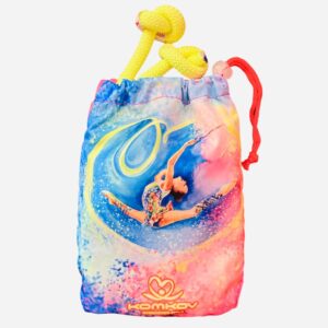 Case for rope KOMKOV “Gymnast with ribbon in the heart”