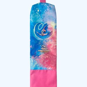 KOMKOV clubs case "Gymnast with a ribbon in heart"