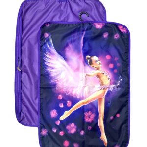 KOMKOV leotard cover "Gymnast with wings"