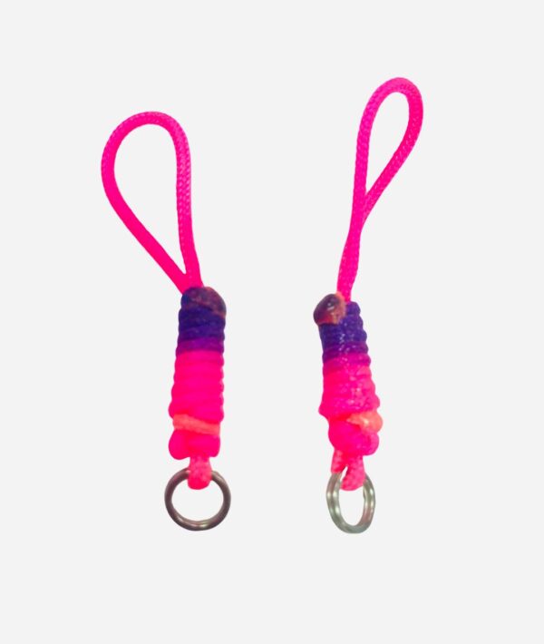 KOMKOV pink-purple fabric thread