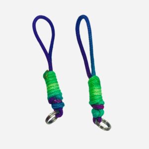 KOMKOV fabric thread purple-green