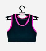 Топ KOMKOV розовая окантовка