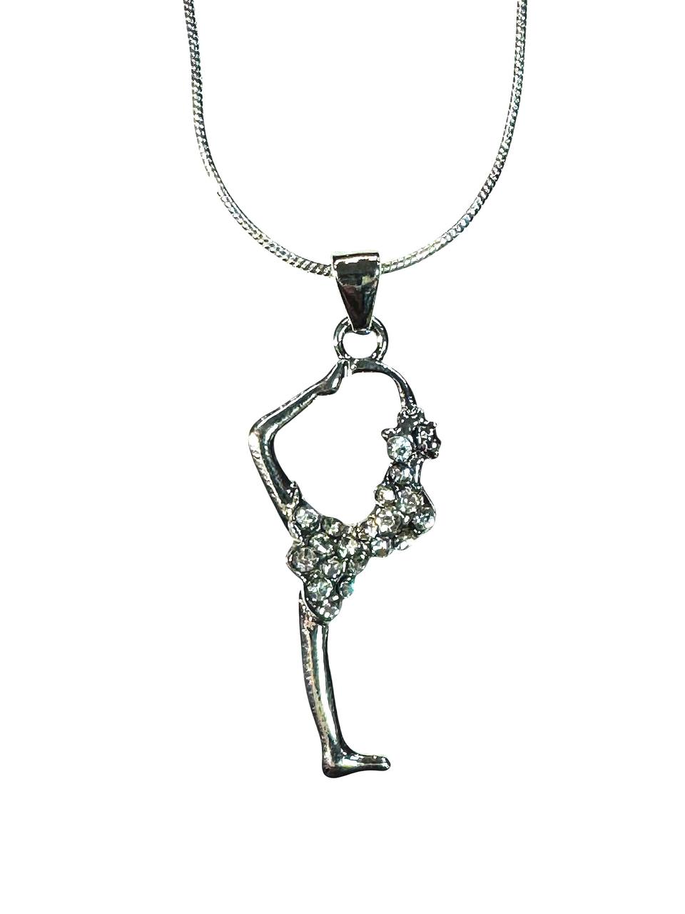 “Gymnast in a Puff” chain pendant “Gymnast in a Puff” chain pendant