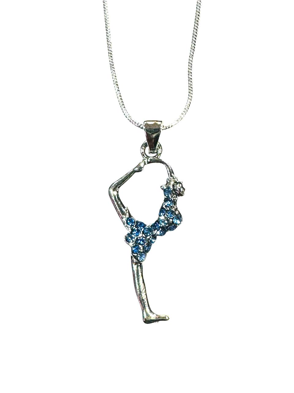 “Gymnast in a Puff” chain pendant “Gymnast in a Puff” chain pendant
