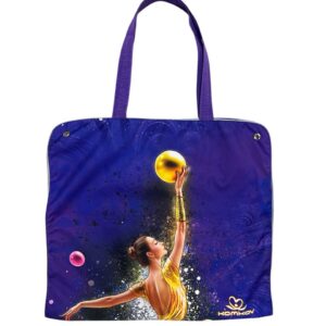 Портплед для купальника KOMKOV "Гимнастка с мячом" фиолетовый