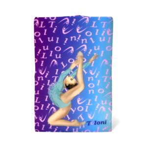 Мяч Tuloni 16-17 см ярко-розовый