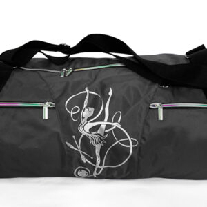 Сумка KOMKOV черная с серебром