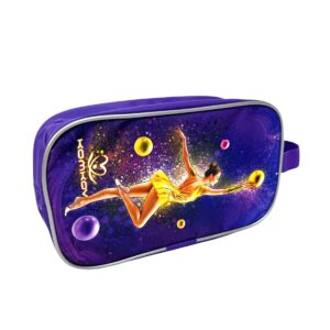 Косметичка KOMKOV "Гимнастка с мячом" фиолетовая