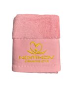 Полотенце KOMKOV розовое