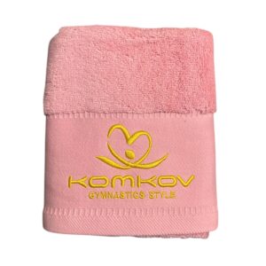 Полотенце KOMKOV розовое