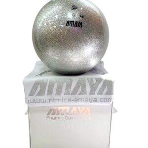Мяч AMAYA 18,5 см GLITTER фиолетовый